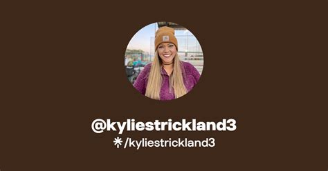 Find @kyliestrickland3 Onlyfans